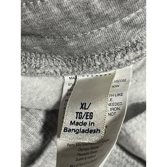 Original Penguin Mens Gray Slim Fit Joggers Size S Cotton Blend Elastic Waist - Picture 9 of 10